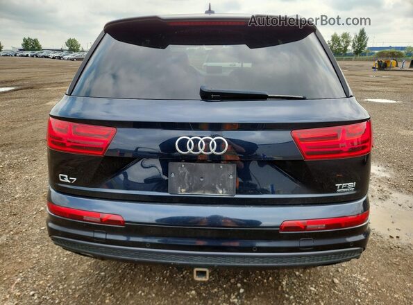 WA1MAAF72HD059719 2017 AUDI Q7 Blue Вид ззаду