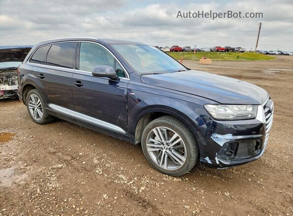 WA1MAAF72HD059719 2017 AUDI Q7 Blue Передня права чверть