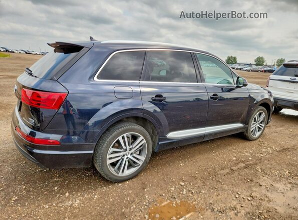 WA1MAAF72HD059719 2017 AUDI Q7 Blue Задня права чверть