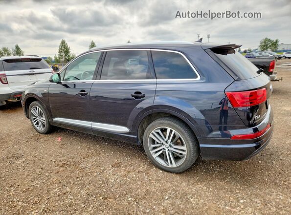 WA1MAAF72HD059719 2017 AUDI Q7 Blue Задня ліва чверть