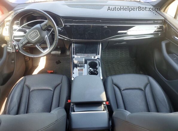 WA1MXBF79PD018040 2023 AUDI Q7 Blue Вид панелі приладів