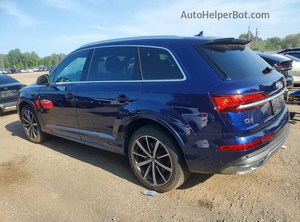 WA1MXBF79PD018040 2023 AUDI Q7 Blue Задня ліва чверть