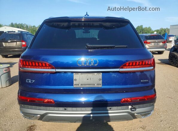 WA1MXBF79PD018040 2023 AUDI Q7 Blue Вид ззаду