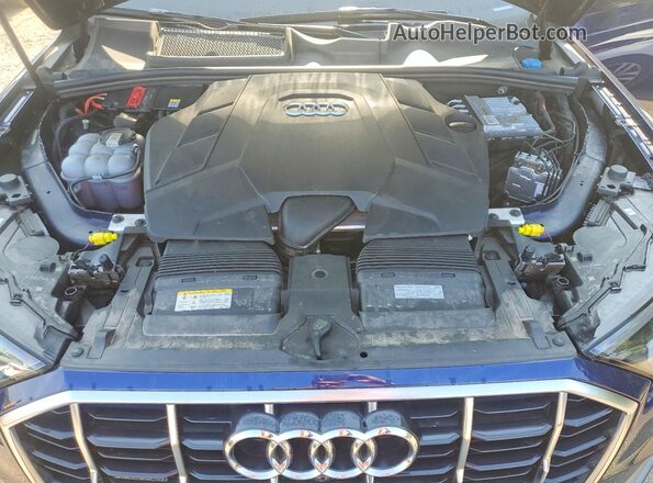 WA1MXBF79PD018040 2023 AUDI Q7 Blue Вид підкапотного простору