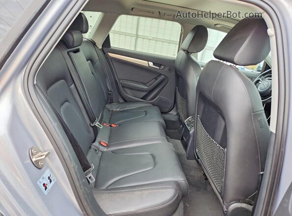 WA1TFAFL3GA017733 2016 AUDI A4 Silver Rear seats view