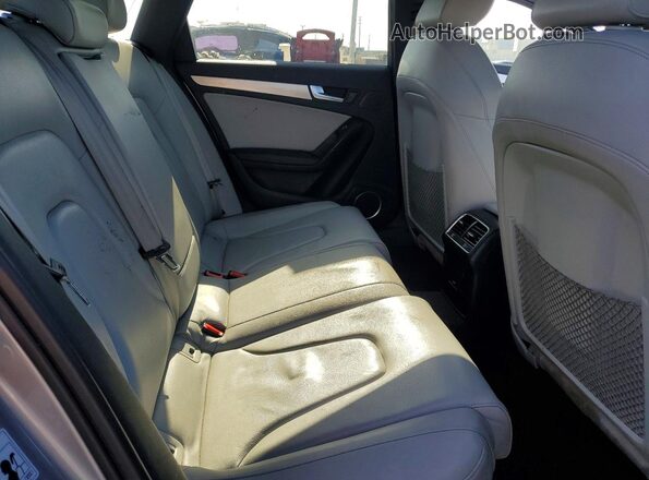 WA1UFAFL8GA006280 2016 AUDI A4 Silver Вид задніх сидінь