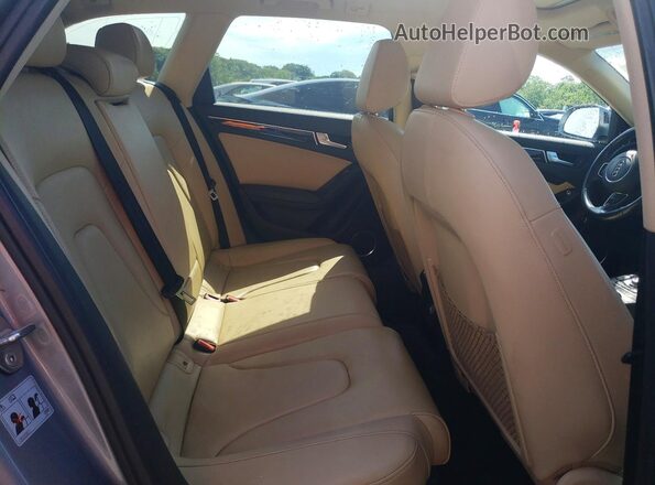 WA1UFAFLXGA016843 2016 AUDI A4 Silver Rear seats view