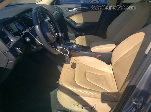 WA1UFAFLXGA016843 2016 AUDI A4 Silver Front interior view