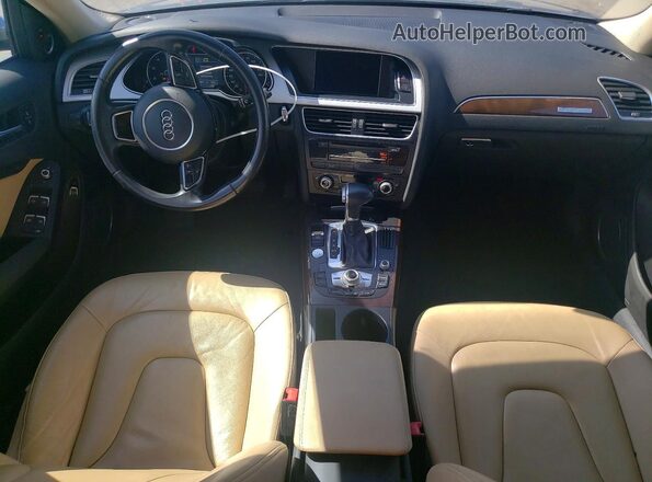 WA1UFAFLXGA016843 2016 AUDI A4 Silver Dashboard view