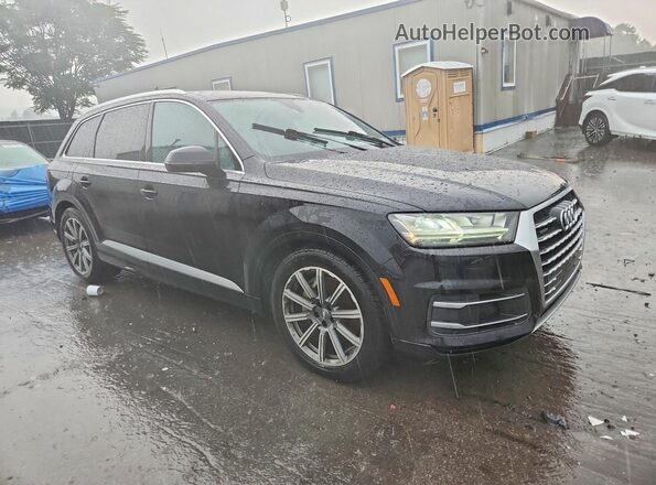 WA1VAAF70JD000095 2018 AUDI Q7 Black წინა მარჯვენა
