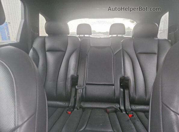 WA1VAAF70JD000095 2018 AUDI Q7 Black უკანა სავარძლების ხედი