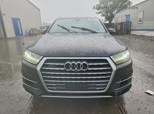 WA1VAAF70JD000095 2018 AUDI Q7 Black წინა ხედი