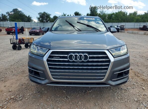 WA1VAAF70JD016829 2018 AUDI Q7 Gray Դիմացի տեսք