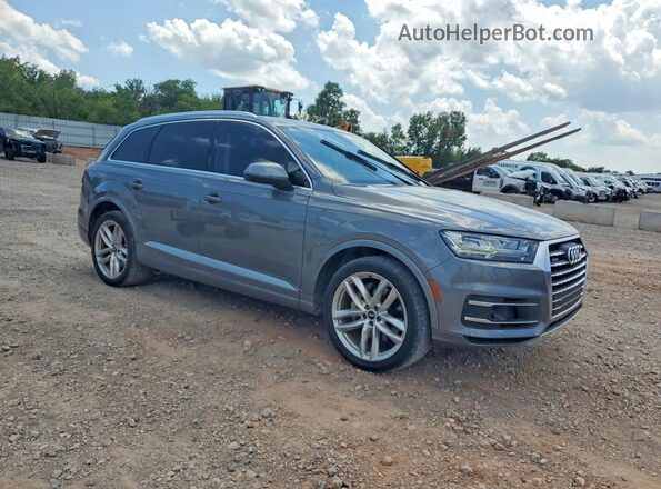 WA1VAAF70JD016829 2018 AUDI Q7 Gray Առջևի աջ