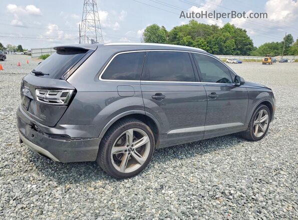 WA1VAAF70KD003550 2019 AUDI Q7 Gray Trasero derecho