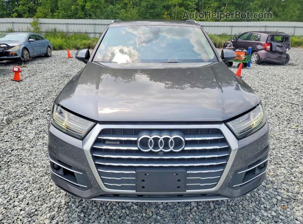 WA1VAAF70KD003550 2019 AUDI Q7 Gray Vista frontal