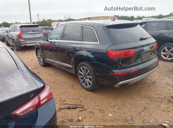 WA1VAAF71HD053124 2017 AUDI Q7 Blue Հետևի ձախ
