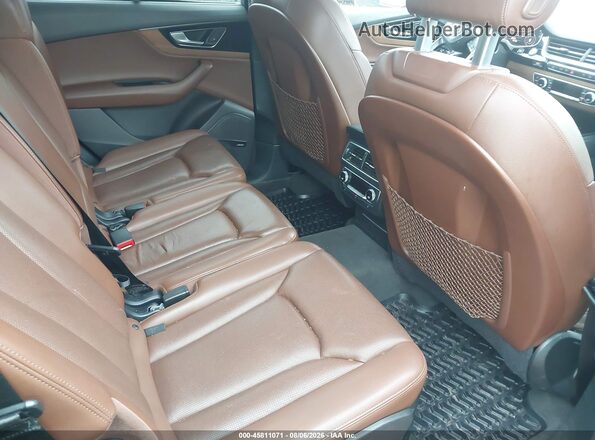 WA1VAAF71HD053124 2017 AUDI Q7 Blue VIN կոդի պիտակի տեսք
