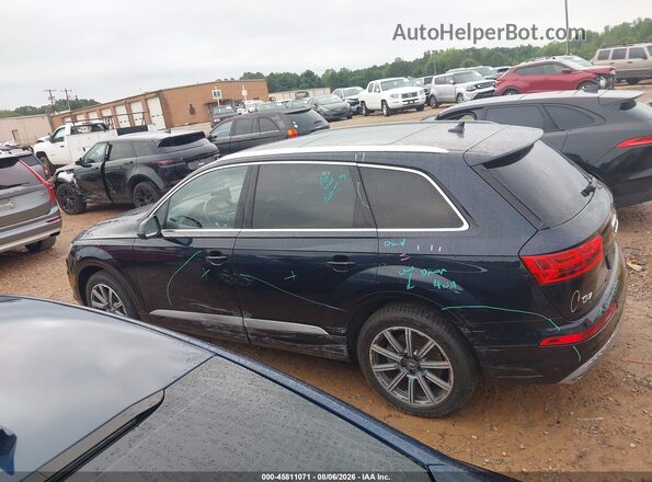 WA1VAAF71HD053124 2017 AUDI Q7 Blue Սալոնի 360 աստիճան տեսք