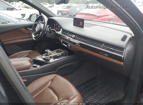 WA1VAAF71HD053124 2017 AUDI Q7 Blue Սալոնի դիմացի տեսք