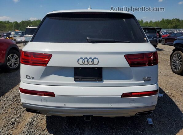 WA1VAAF71JD013597 2018 AUDI Q7 White Հետևի տեսք