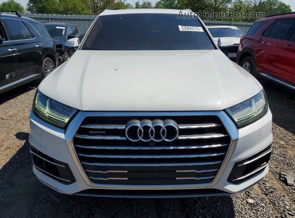 WA1VAAF71JD013597 2018 AUDI Q7 White Դիմացի տեսք