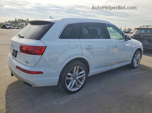 WA1VAAF71JD035535 2018 AUDI Q7 White უკანა მარჯვენა