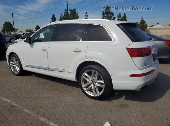 WA1VAAF71JD035535 2018 AUDI Q7 White უკანა მარცხენა