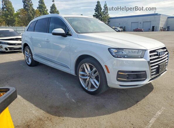 WA1VAAF71JD035535 2018 AUDI Q7 White წინა მარჯვენა