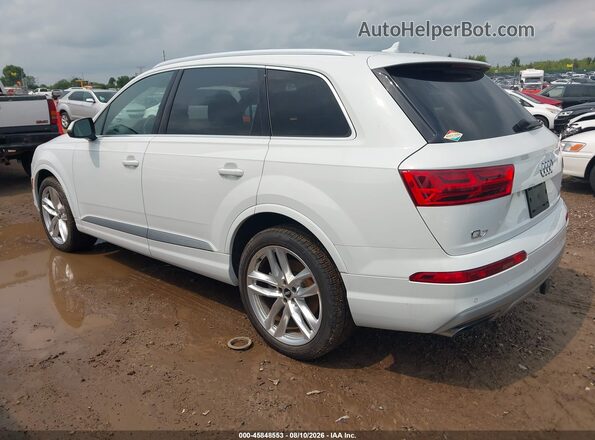 WA1VAAF71JD037916 2018 AUDI Q7 Белый Задняя левая четверть