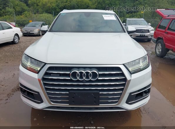WA1VAAF71JD037916 2018 AUDI Q7 Белый Вид щитка приборов