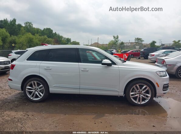 WA1VAAF71JD037916 2018 AUDI Q7 Белый Вид задней части салона