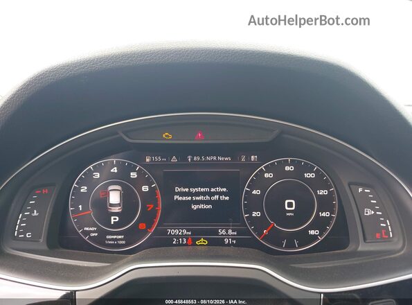 WA1VAAF71JD037916 2018 AUDI Q7 Белый Вид задних сидений