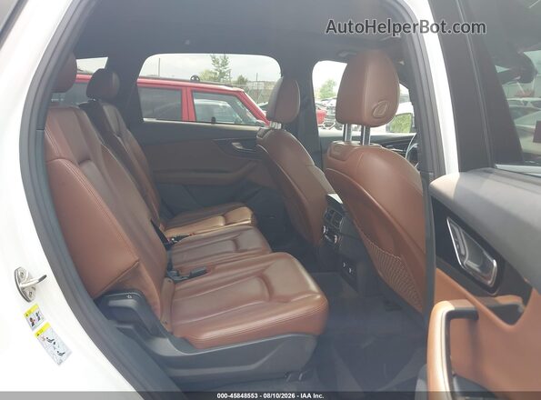WA1VAAF71JD037916 2018 AUDI Q7 Белый Вид наклейки с VIN-кодом