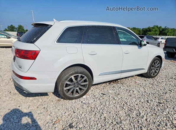 WA1VAAF71JD049063 2018 AUDI Q7 White უკანა მარჯვენა