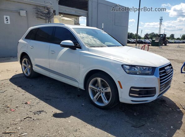 WA1VAAF71KD008434 2019 AUDI Q7 White Przód prawy