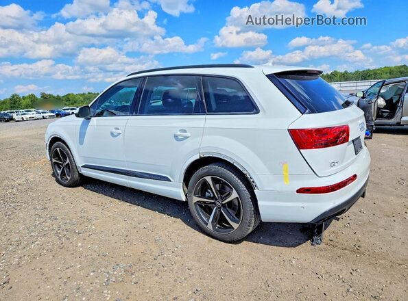 WA1VAAF71KD027842 2019 AUDI Q7 White უკანა მარცხენა