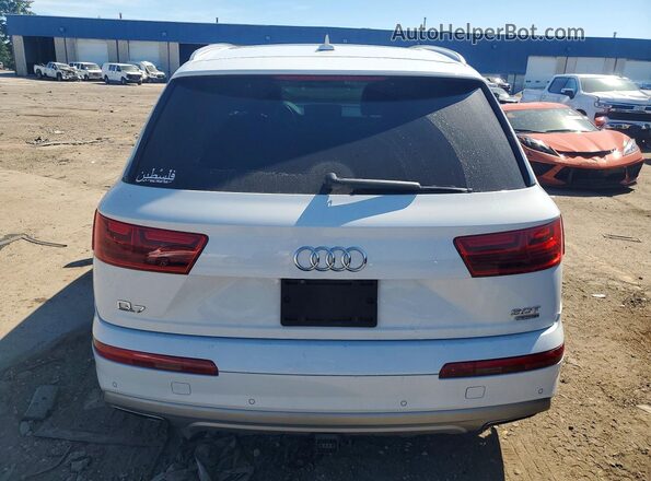 WA1VAAF72HD004997 2017 AUDI Q7 White Rear view