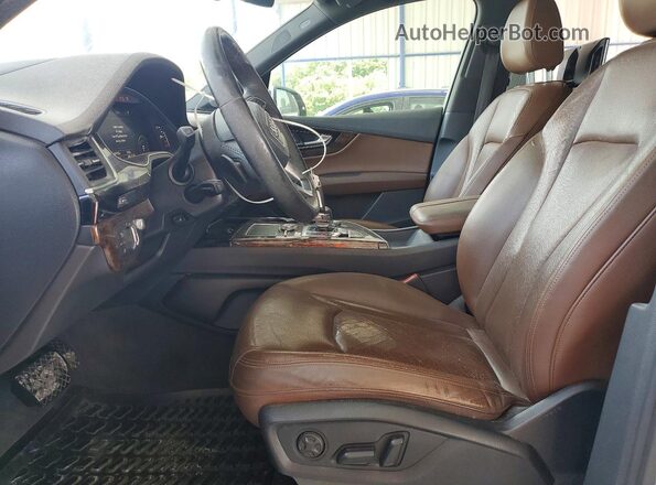 WA1VAAF72HD011111 2017 AUDI Q7 White Սալոնի դիմացի տեսք