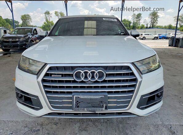 WA1VAAF72HD011111 2017 AUDI Q7 White Դիմացի տեսք