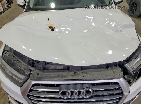 WA1VAAF72HD012131 2017 AUDI Q7 White ძრავის განყოფილების ხედი