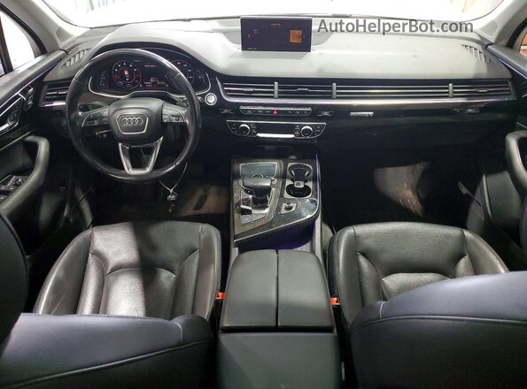 WA1VAAF72HD012131 2017 AUDI Q7 White წინა პანელის ხედი