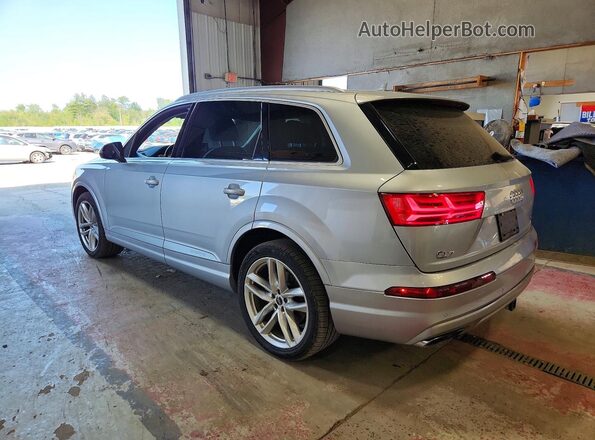WA1VAAF72JD043708 2018 AUDI Q7 Silver Tył lewy