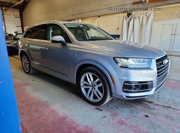 WA1VAAF72JD043708 2018 AUDI Q7 Silver Przód prawy