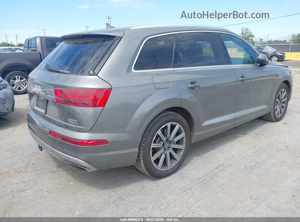 WA1VAAF73HD000523 2017 AUDI Q7 Gray Trasero derecho