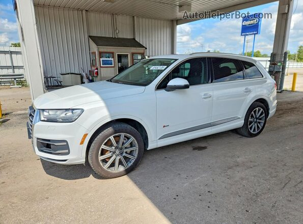 WA1VAAF73HD001073 2017 AUDI Q7 Белый Задняя левая четверть