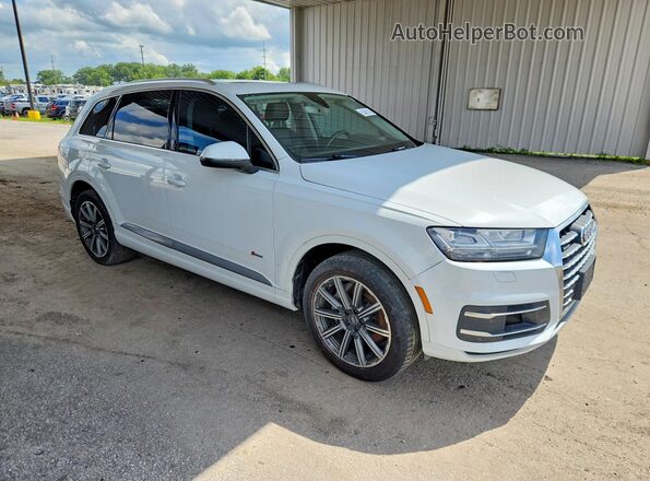 WA1VAAF73HD001073 2017 AUDI Q7 Белый Вид спереди