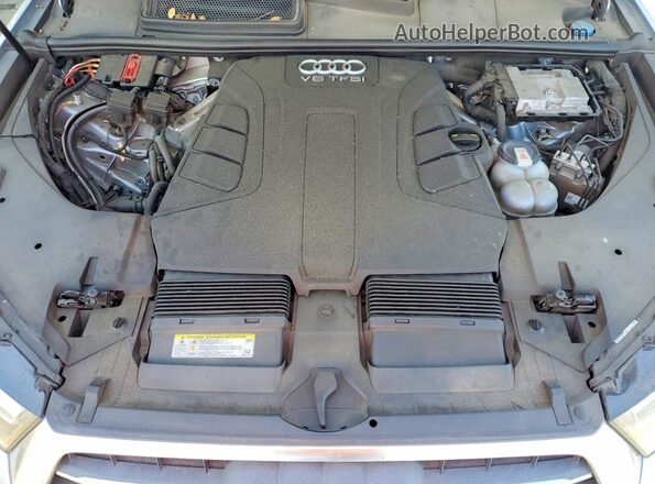 WA1VAAF73HD008489 2017 AUDI Q7 Gray Widok komory silnika