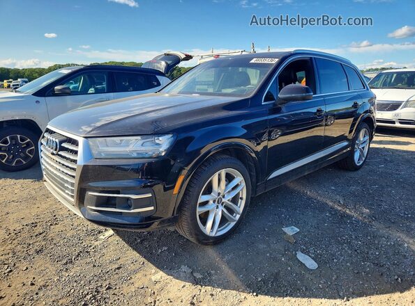 WA1VAAF74HD024278 2017 AUDI Q7 Black Tył lewy