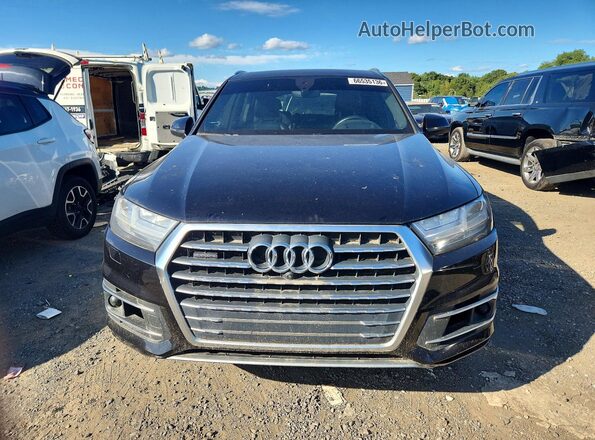 WA1VAAF74HD024278 2017 AUDI Q7 Black Widok z tyłu